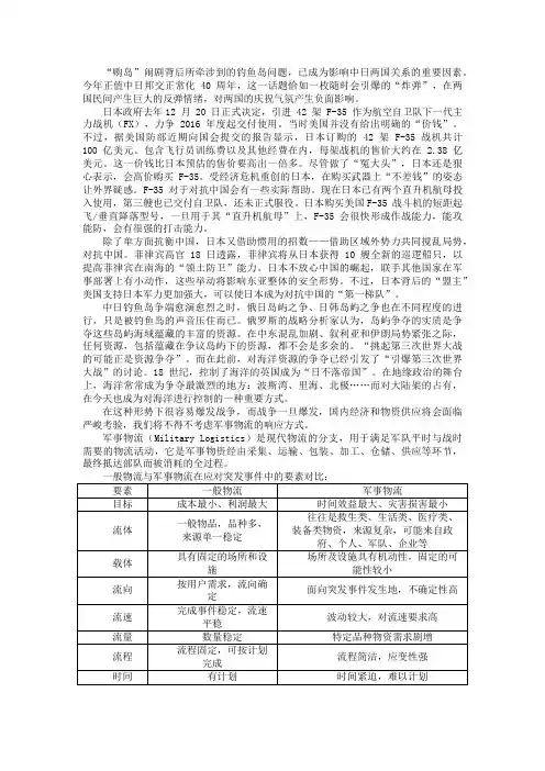 军事物流