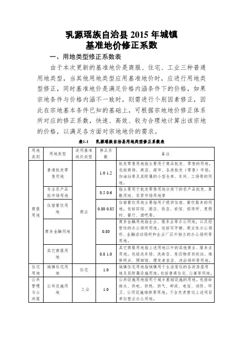 乳源瑶族自治2015年城镇