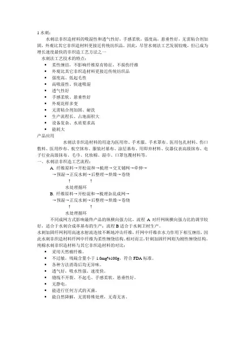非织造总结