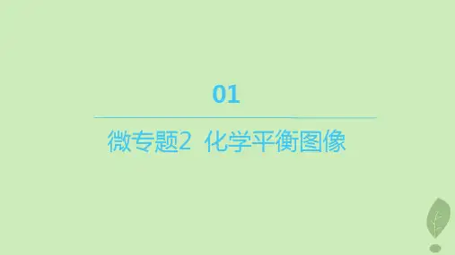 江苏专版 高中化学第二章 微专题2化学平衡图像课件新人教版选择性必修1