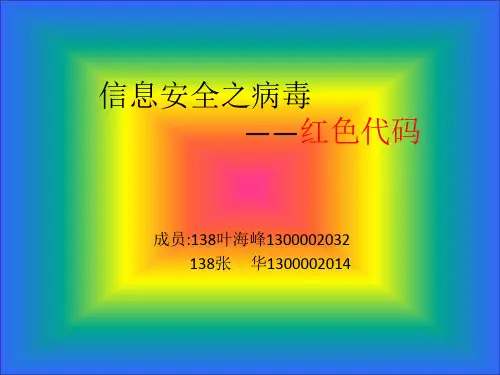 信息安全(红色代码)