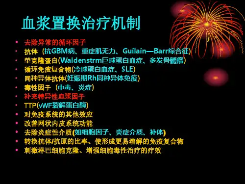 血浆置换简介课件.ppt