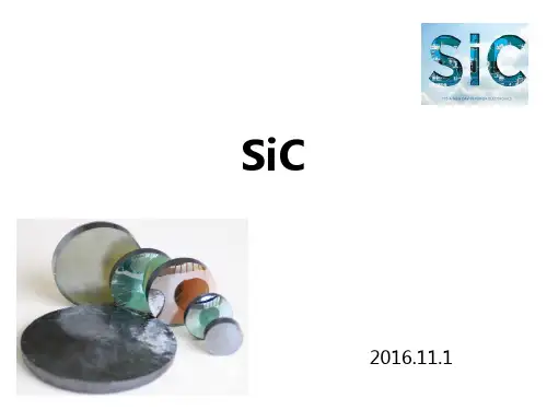 SiC单晶简介PPT课件