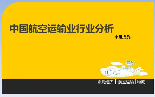 中国航空运输业行业分析