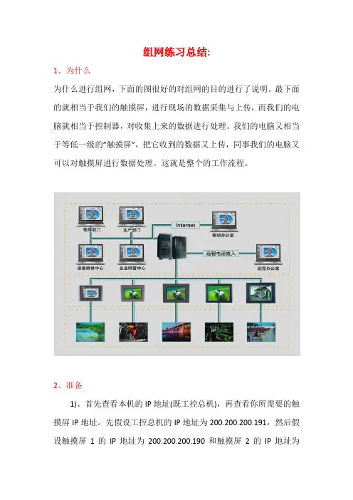 昆仑通态mcgs管控一体化组网方案,实际案例