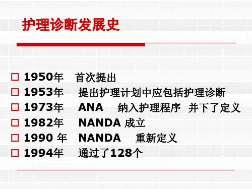 护理诊断PPT课件