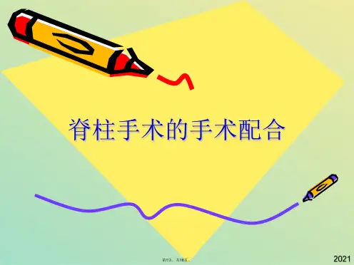 脊柱手术手术配合(共16张PPT)