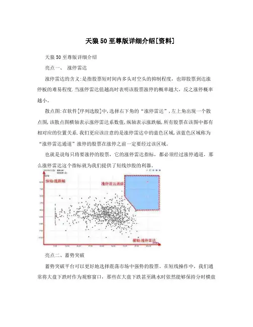天狼50至尊版详细介绍[资料]