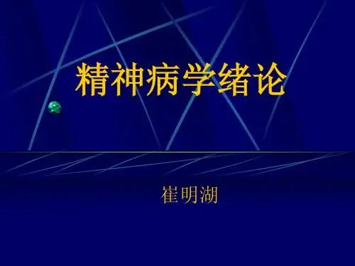 精神病学总论4