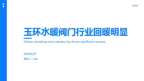 2023年玉环县水暖阀门开拓思路行业回暖明显报告模板