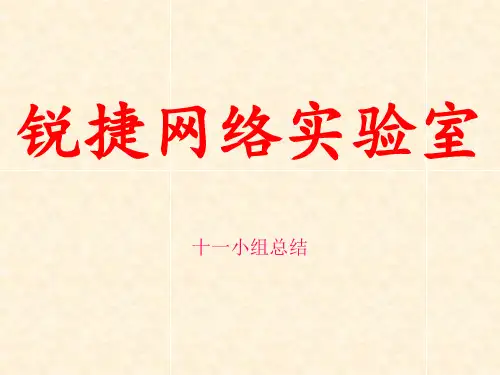 锐捷网络实验室介绍