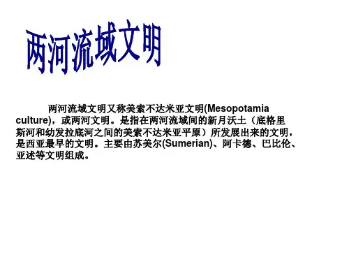 两河流域文明汇总