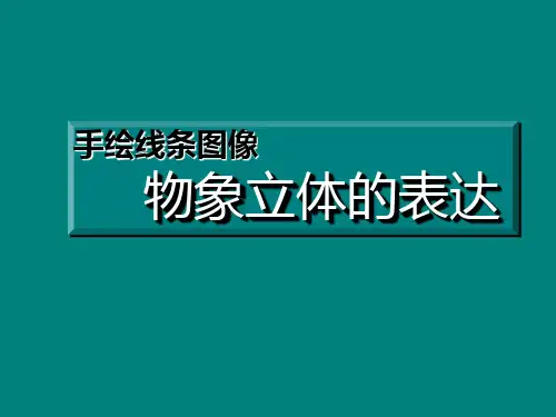 《手绘线条图像——物像立体的表达》课件3