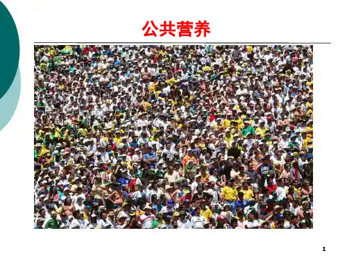 (精品) 公共营养课件