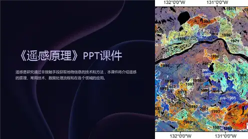 《遥感原理》课件