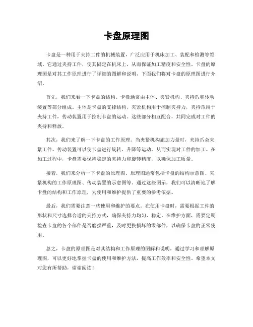 卡盘原理图
