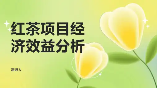 红茶项目经济效益分析