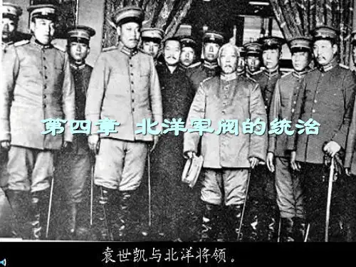 北洋军阀的统治