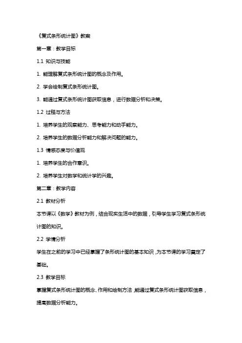 《复式条形统计图》教案