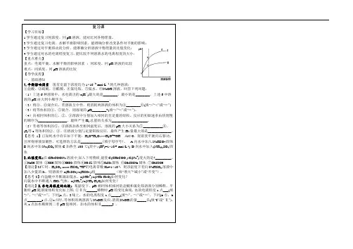 盐类水解复习课导学案