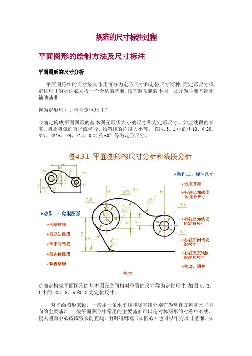 正确规范的尺寸标注学习(绝对有用)【范本模板】