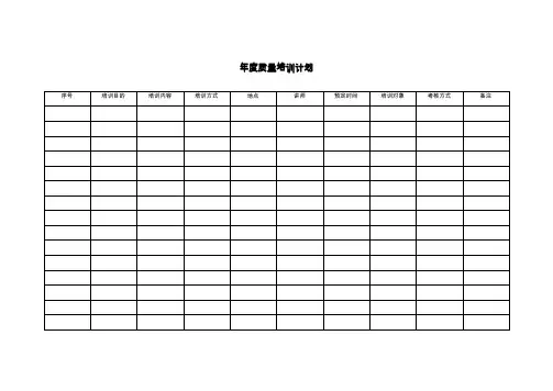 兽药GSP档案记录表格(47页)