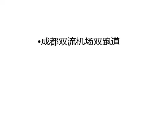 成都双流机场双跑道教学文稿