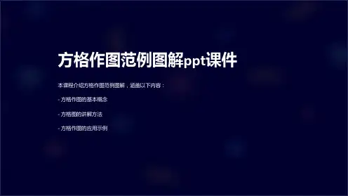 方格作图范例图解课件