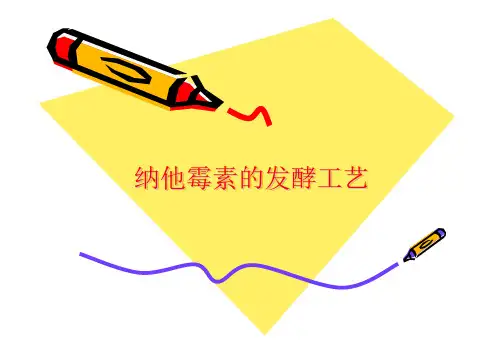 纳他霉素的发酵工艺纳他霉素的发酵工艺