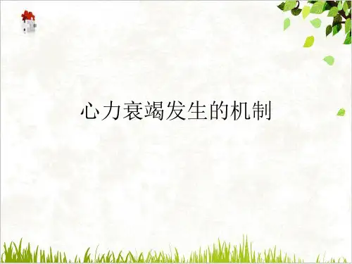 心力衰竭发生的机制PPT.