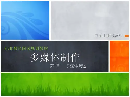 《数字媒体应用》第1章 