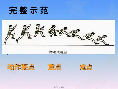 蹲踞式跳远课件1.ppt