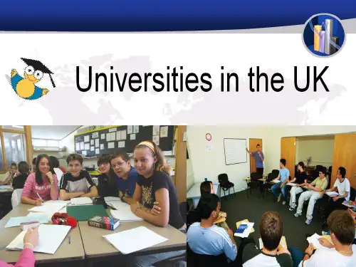 英国大学简介(课堂PPT)