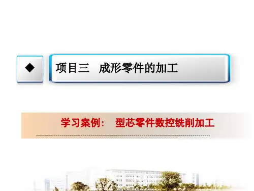 型芯零件数控铣削加工(2)