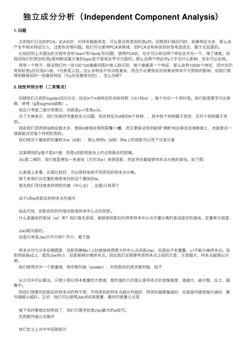 独立成分分析（Independent