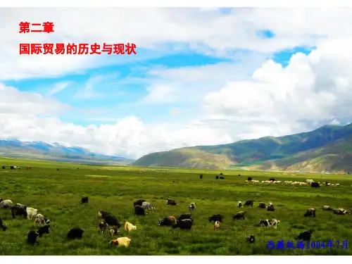 国际贸易学(范爱军版)：第二章