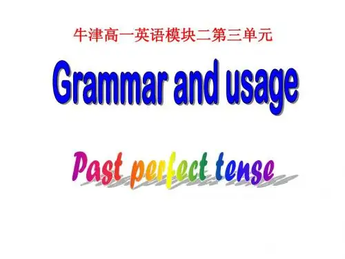 M2_U3_Grammar_and_Usage_--Past_Perfect_Tense(3) 2