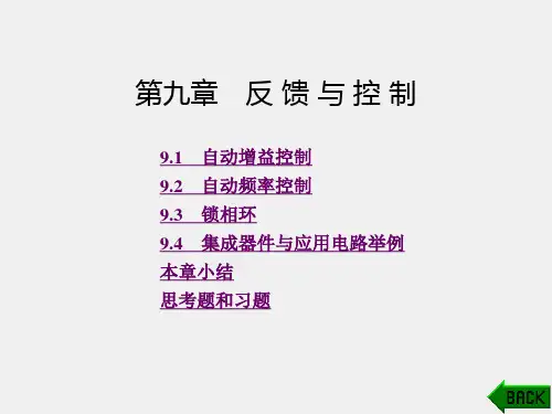 《射频电路基础  》课件第九章