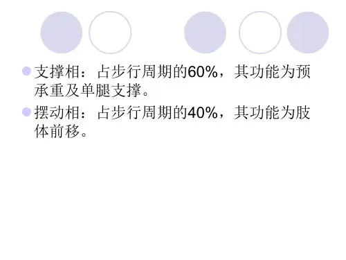 偏瘫异常步态分析及训练PPT课件
