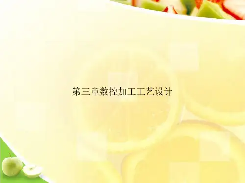 第三章数控加工工艺设计ppt文档