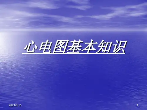 心电图幻灯片 ppt课件.ppt