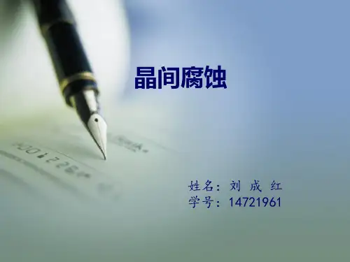 晶间腐蚀