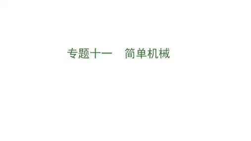 中考物理总复习(48份) 人教版8优秀课件