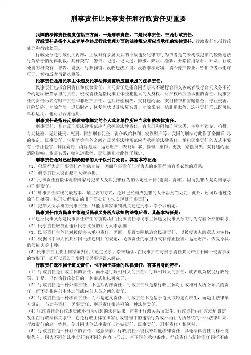 刑事责任——精选推荐