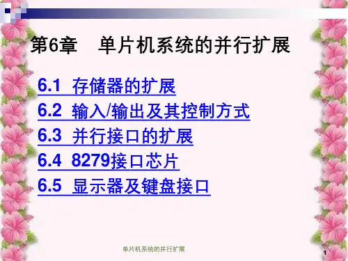单片机系统的并行扩展