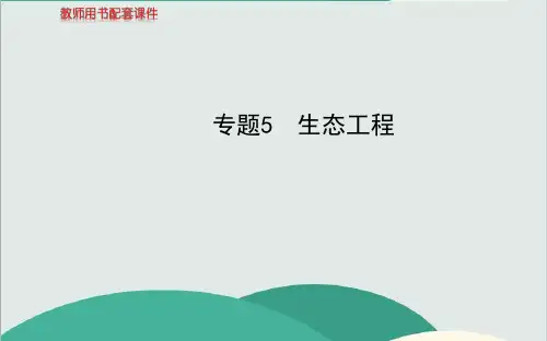 选修3 专题5生态工程(共64张PPT)
