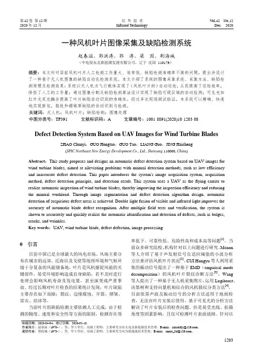 无人机红外图像采集与缺陷检测系统说明书