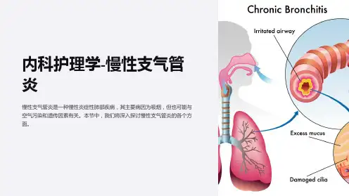 内科护理学-慢性支气管炎