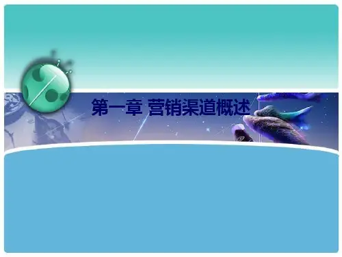 营销渠道  ppt课件