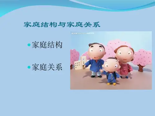 家庭结构与家庭关系